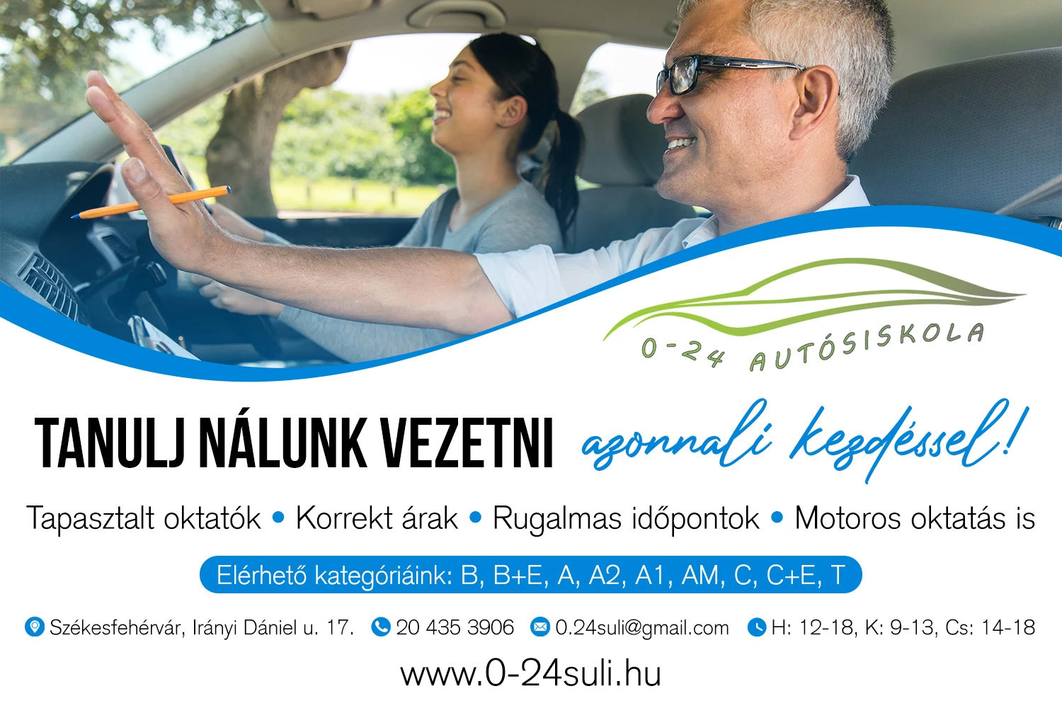 0-24 Autósiskola