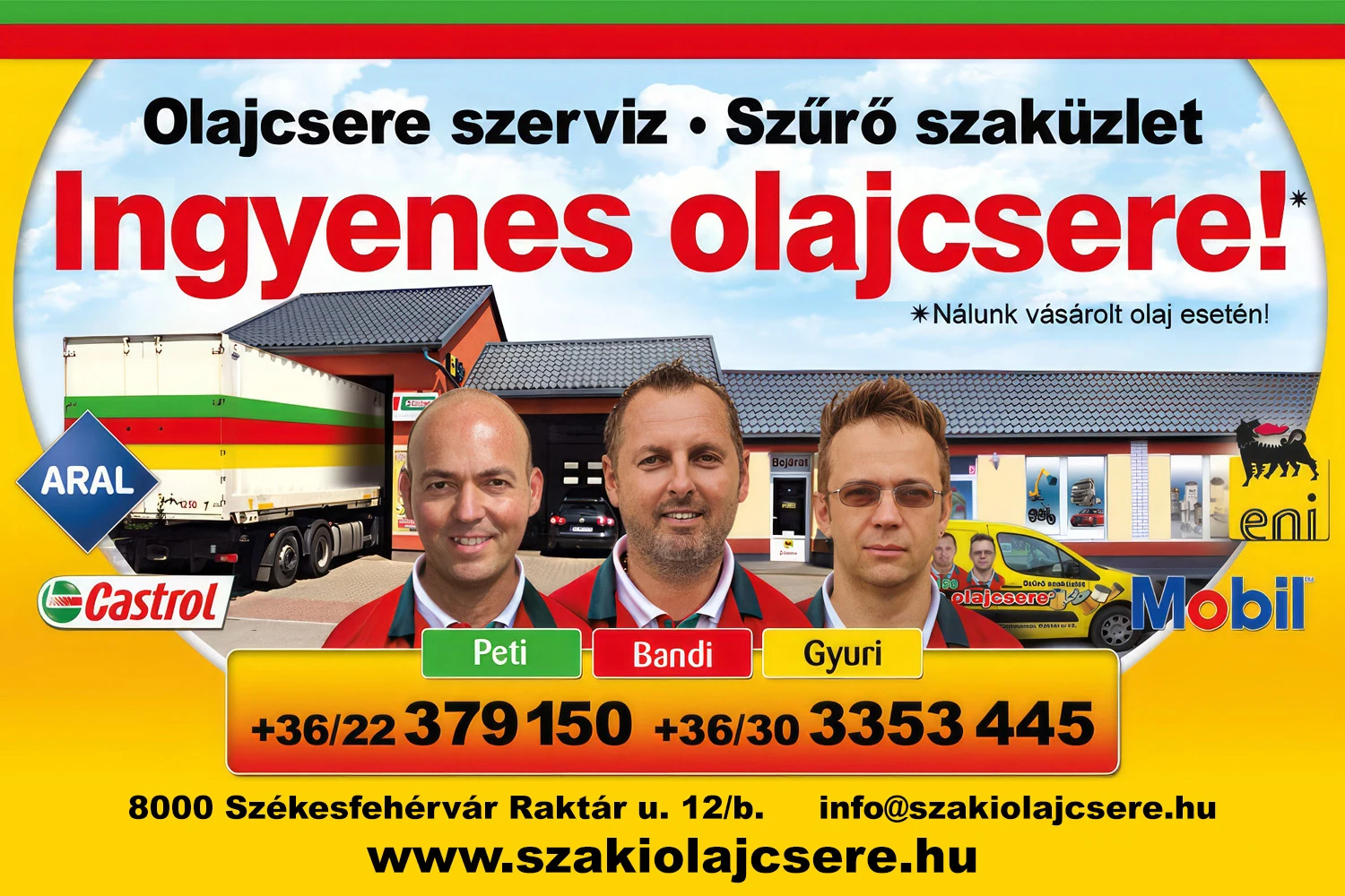 Szaki Olajcsere Kft.
